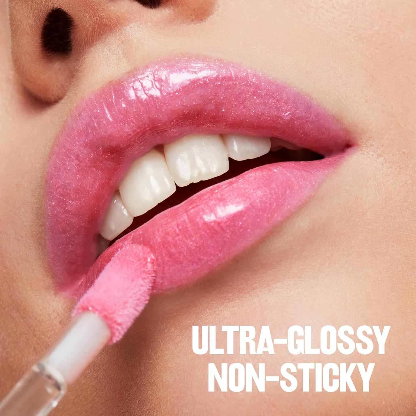 Super Lustrous Lip Gloss, Non-Sticky, Hydrating, High Shine Finish, 265 Black Cherry, 0.13 Oz