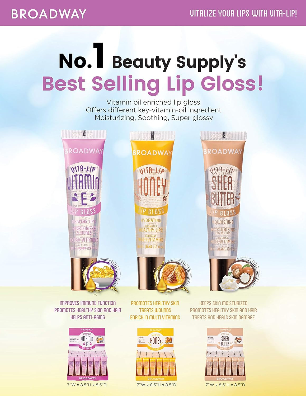 Vita-Lip Shea Butter Lip Gloss
