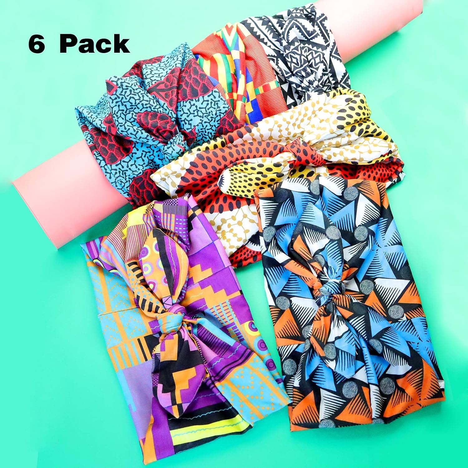African Ankara Print Bonnet Beanie Cap Pre-Tied Bow Bowknot Headwrapturban Headband Dreadlocks Locs Dread Hair Bandana