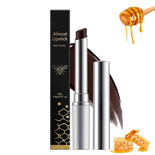 Honeynoir - Black Honey Lipstick, Finding Ferdinand Lip Balm, Hydrating Non-Sticky Lip Balm with Intense Color, Long-Lasting Glossy Lip Tint for a Smooth, Glowy Look (Black*1Pcs, 1)